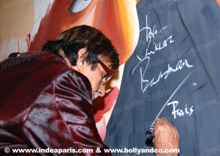 Amitabh Bachchan au Salon du Cinéma 2009