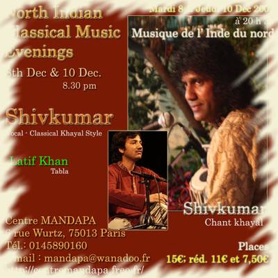 Shivkumar en concert