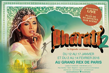 Bharati 2 en tournée 2016 avec Bhavna Pani