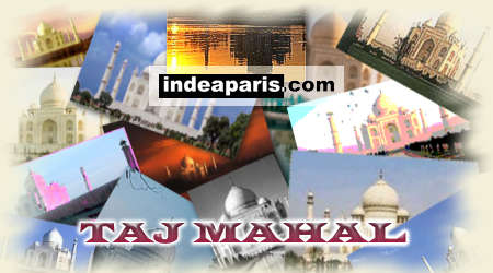 Spécial Taj Mahal sur indeaparis.com