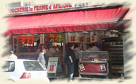 La Ferme d'Afrique rue d'Avron