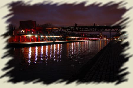 Parc de la Villette by Night